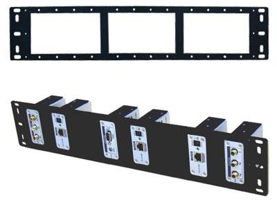 Shinybow SB-6066 Rack Mount Bracket Panel for CAT5/6 Extenders