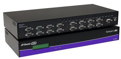 AV08X08AS VGA Router Matrix Switch with audio 8 inputs and 8 outputs