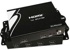 HDMI Splitter v1.4 3D Ready 4 Ports