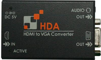 HDMI to VGA Converter 1920 x 1200 Video Resolution