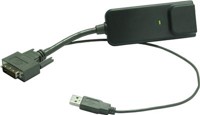 DVI USB Dongle for Cat5/Cat6 KVM Switcher
