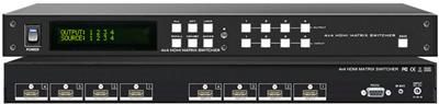HD-44G 4x4 HDMI HDTV Matrix Routing Switcher Selector
