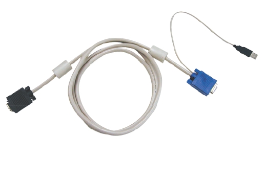 Cyberview 6 feet KVM Cable with VGA and USB Connectors