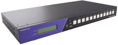 HDR-8×8-Plus Ultra-HD 8×8 HDMI Matrix - Switch Eight Video Signals between Eight Displays in Stunning 4K Resolution
