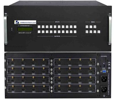 8x16 HDMI Video Matrix Switch with RS232, IR and TCP/IP Control