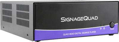 SignageQuad 4-Port Digital Signage Player