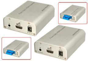HDMI over Fiber Optic Extender up to 984 ft
