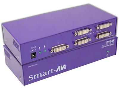DVS4PS SmartAVI 4 Port DVI Splitter