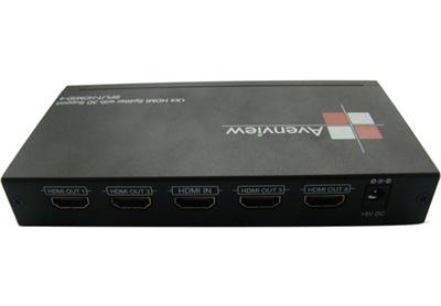 1x4 HDMI Splitter with 3D Support