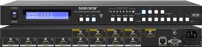 Shinybow SB-5684K 8x4 HDMI UHD 4K2K Matrix Routing Switch w/ Full EDID Management/Learning